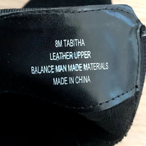 Black Suede Ankle Booties - Picture 4 of 5